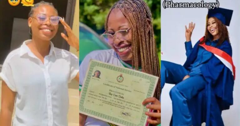 “Am Back in School to study my Dream Course” – Lady Goes Back Delta State University To Study Pharmacy After Graduating With Degree in Pharmacology with NYSC(Watch)