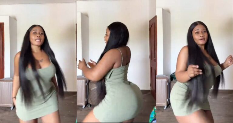 “What a Premium Dance Move” – Reaction as Francophone Lady dancing video went viral(Watch)